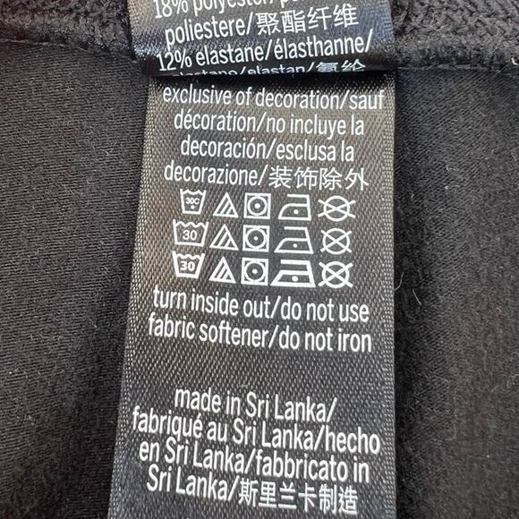 Victoria Sport, comfy casual black joggers, women's size L - Picture 3 of 4